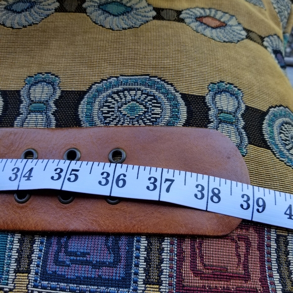 Express Wide leather belt - Picture 4 of 4